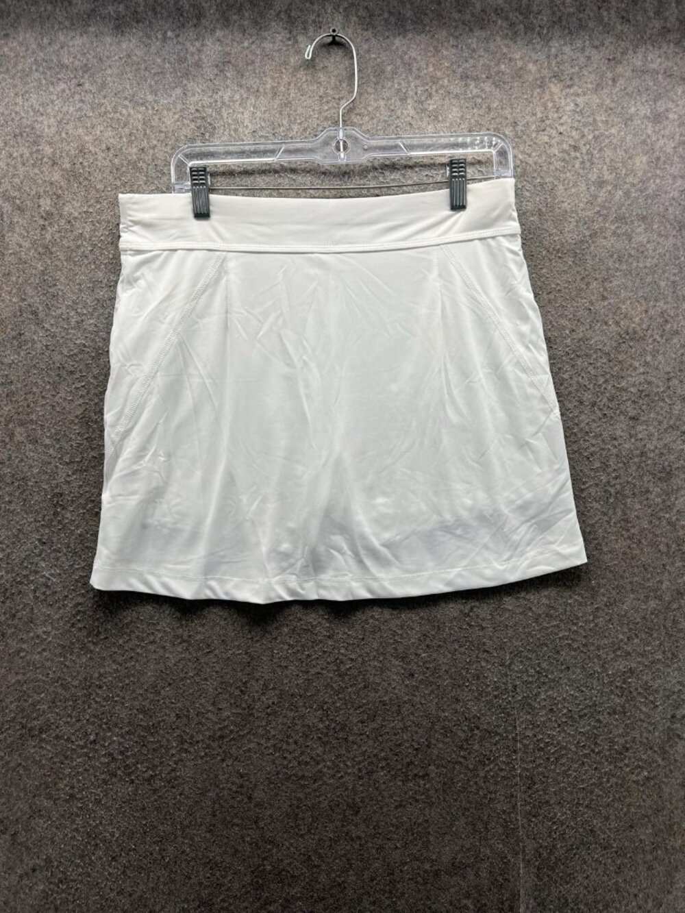 Callaway Skort Womens Medium White Golf Pull On Pockets Stretch Athletic